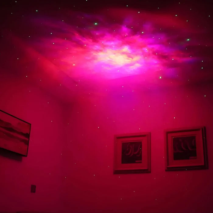 Nuevo proyector astronauta cielo estrellado galaxia estrellas luz nocturna
