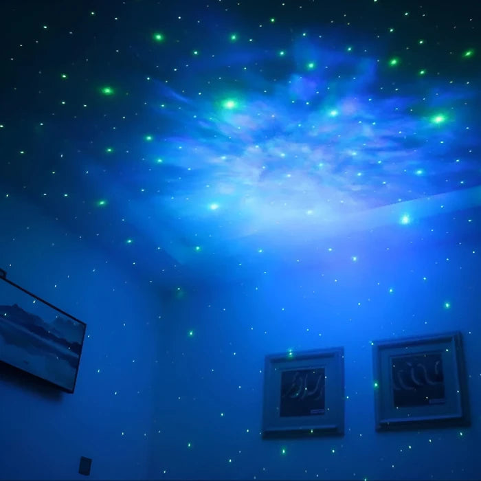 Nuevo proyector astronauta cielo estrellado galaxia estrellas luz nocturna